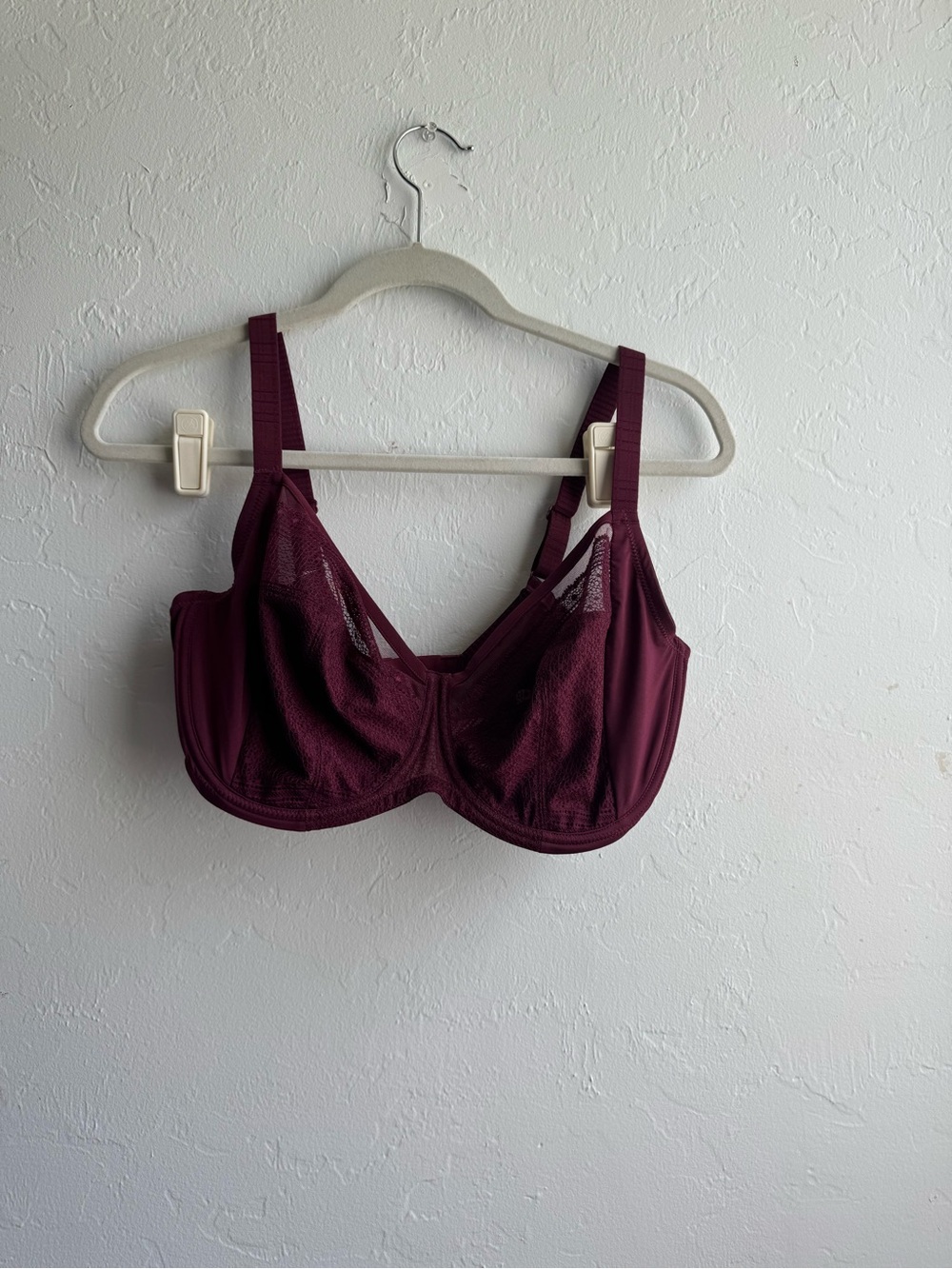 Understance  Underwire Bra in burgundy - Supportive Women's Bra 34 H